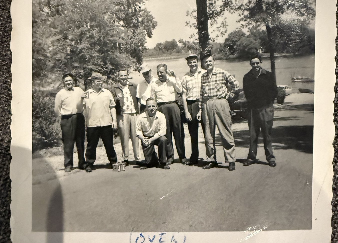 The founding group at Pistakee Bay, June 1953