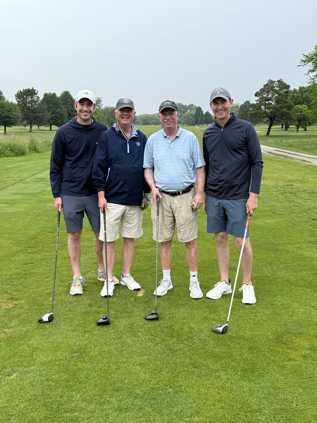 Ryan Pierce, Tom Goldrick, Joe Goldrick and Jack Pierce